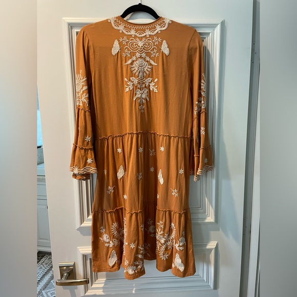 Johnny Was orange dress New with Tags - Picture 2 of 5